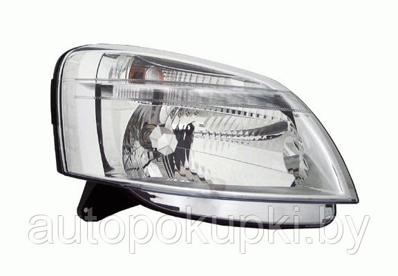 ПЕРЕДНЯЯ ФАРА (ПРАВАЯ) Citroen Berlingo 2002-2008, ZCT1118R