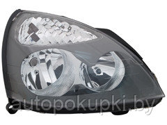 ПЕРЕДНЯЯ ФАРА (ПРАВАЯ) Renault Clio II 2001-2005,  серая рамка,ZRN1138GR