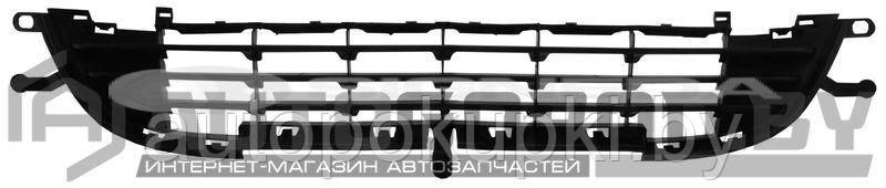 РЕШЕТКА В БАМПЕР (ЦЕНТРАЛЬНАЯ) Peugeot 207 2009-2013, нижняя часть, PPG99042GAW