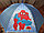 Зонт детский человек паук Spider-man со свистком, фото 2