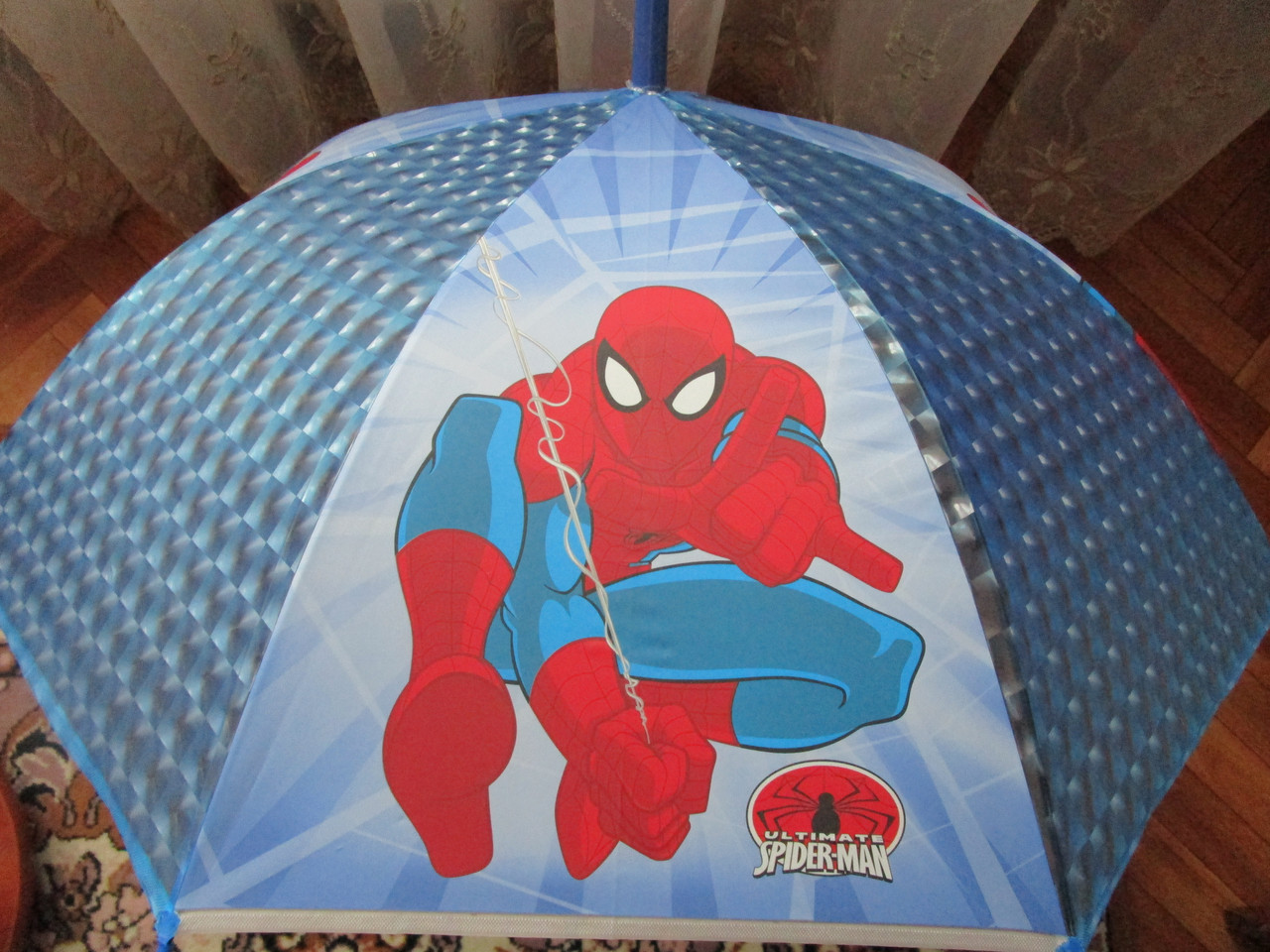 Зонт детский человек паук Spider-man со свистком - фото 2 - id-p47787199