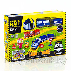 Железная дорога 828-9 Robot Trains со световыми и звуковыми эффектами