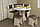 Кухонный уголок Тип мини ольха/экокожа коричневая, фото 4