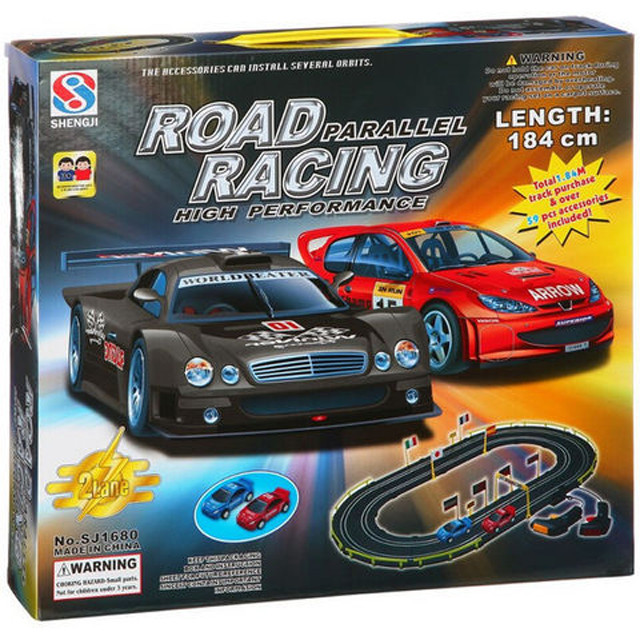 Игровой набор 1680 "Автотрек Road racing" 184 см - фото 1 - id-p68021241
