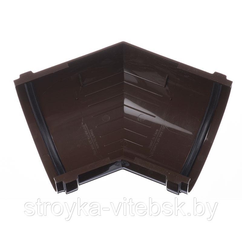 Угол желоба угловой элемент 135˚ Docke Premium шоколад - фото 1 - id-p68022287