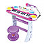 Детское пианино-синтезатор "Я музыкант" со стульчиком и микрофоном 7235, фото 2