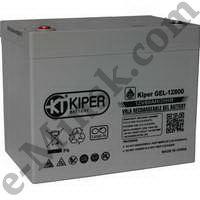 Аккумулятор промышленный гелевый 12V/80Ah Kiper GEL-12800, КНР - фото 1 - id-p4965468
