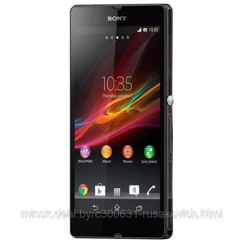 Дисплейный модуль Sony Ericsson С6603 LT36i XPERIA Z черный в рамке