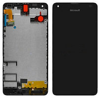 Дисплейный модуль NOKIA LUMIA 550 черный, фото 3