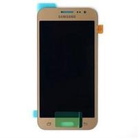 Дисплейный модуль SAMSUNG J200H GALAXY J2 SERVICE золотой (оригинал), фото 3
