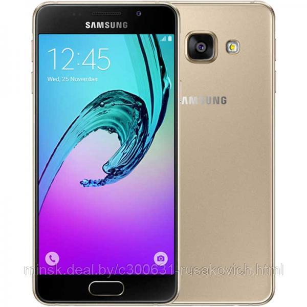 Дисплейный модуль SAMSUNG A310 galaxy A3 (2016) черный/белый/золотой (копия)