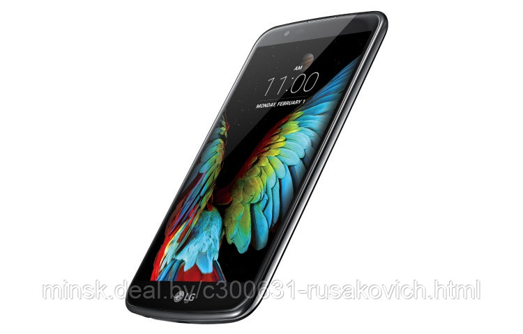 Дисплейный модуль LG K10 (K430ds) черный/белый