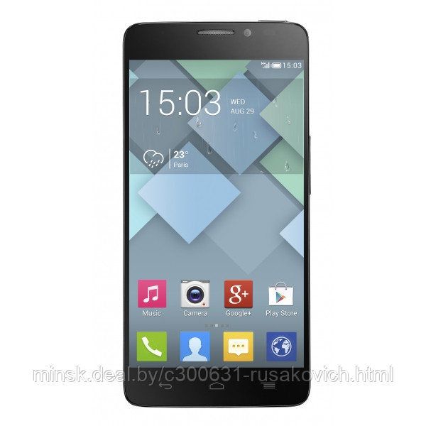 Дисплейный модуль ALCATEL OT 6040d idol x черный/белый