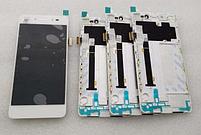 Дисплейный модуль LENOVO S90 черный/белый в рамке, фото 3