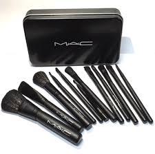 Набор кистей (кисти) для макияжа MAC 12 штук в коробочке - фото 4 - id-p68108808