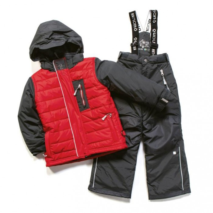 Зимний мембранный термокомплект куртка и полукомбинезон NANO 7 лет, фото 1