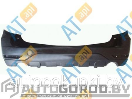 БАМПЕР ЗАДНИЙ Subaru Forester III (SH) 01.2008-, PSB04037BA