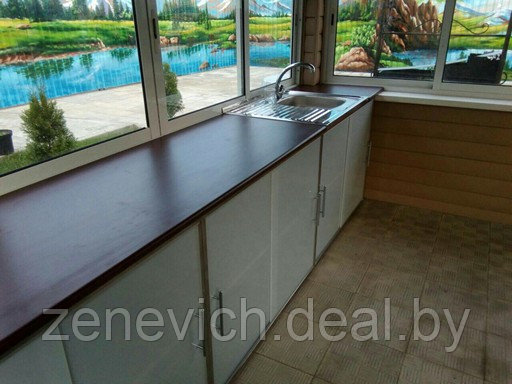 Кухонная мебель из нержавеющей стали - фото 1 - id-p68187893