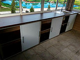 Кухонная мебель из нержавеющей стали, фото 3