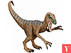 Фигурка динозавра "Мир Юрского периода" - Велоцираптор Дельта, длина 24 см