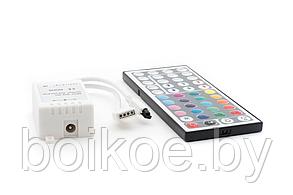 Контроллер для светодиодной ленты с ИК-пультом IR-RGB-44-6A (72W, 44 кн), фото 2