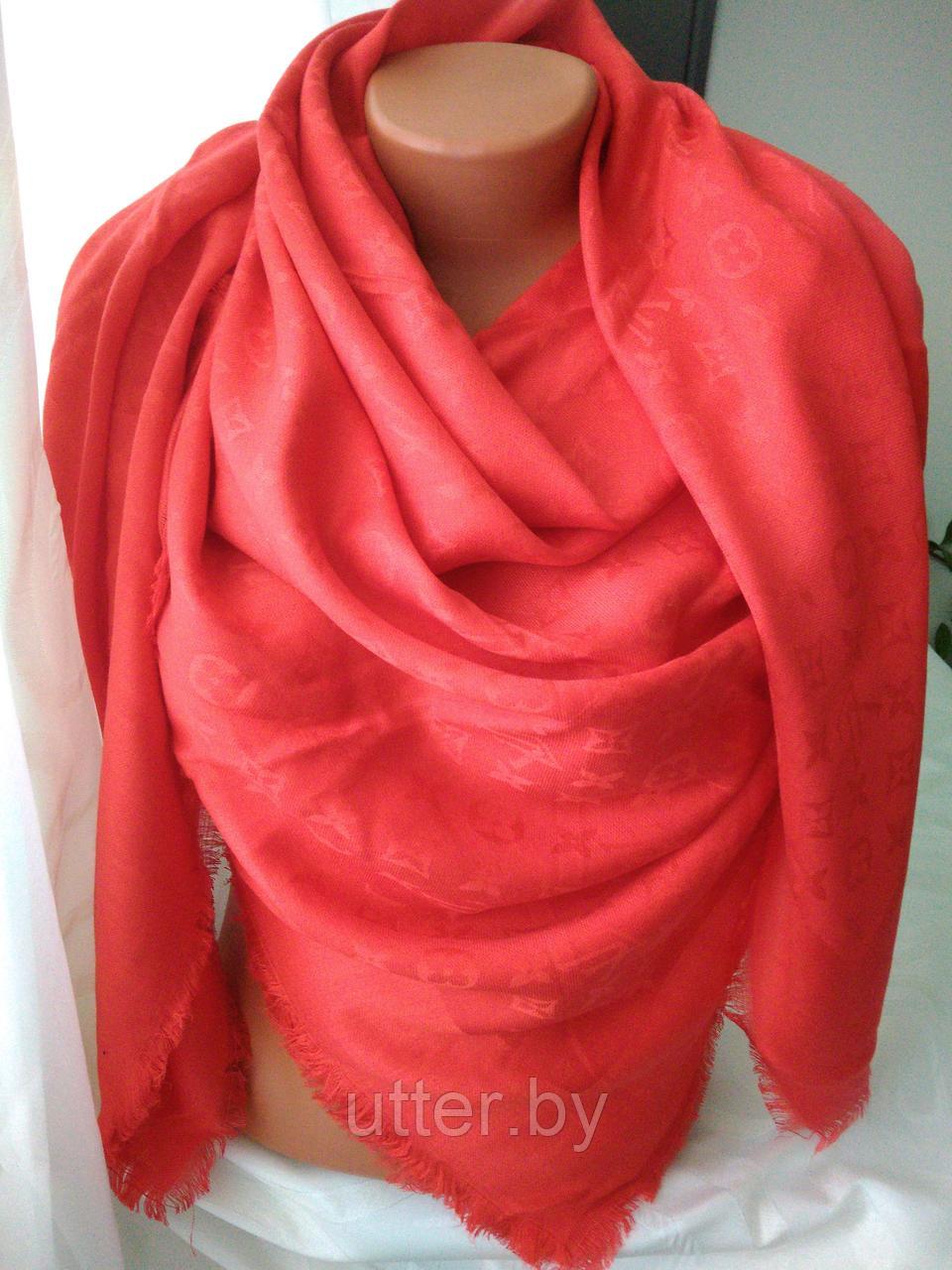 Платок Луи Виттон (Louis Vuitton) красный - фото 2 - id-p68241733
