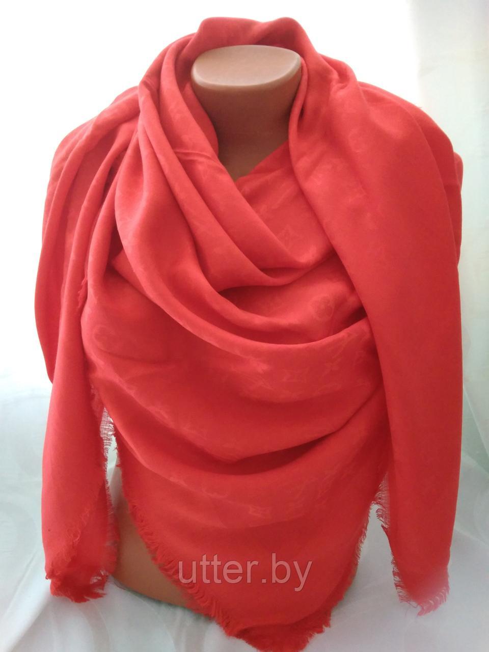 Платок Луи Виттон (Louis Vuitton) красный - фото 4 - id-p68241733