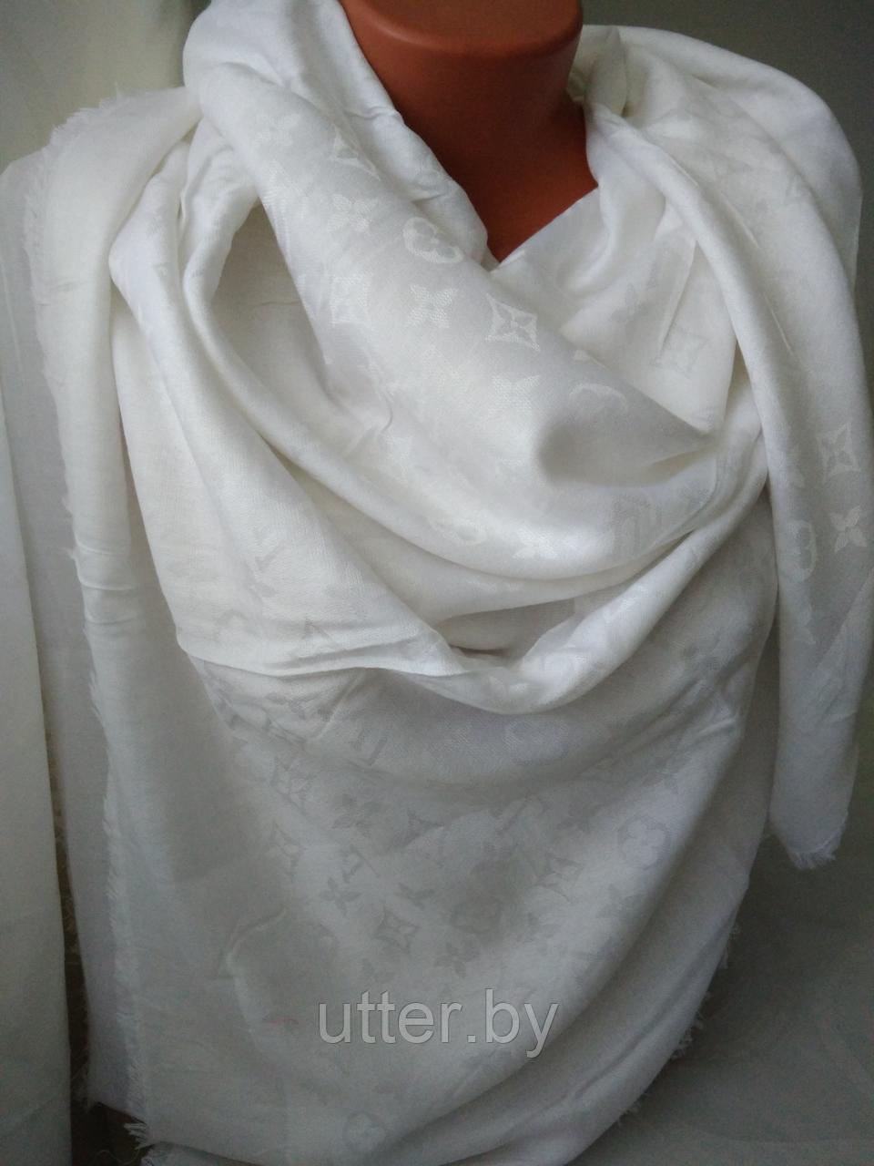 Платок Луи Виттон (Louis Vuitton) белый - фото 2 - id-p68245442