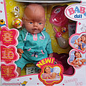 Кукла пупс Беби дол Baby Doll аналог Baby Born 9 функций 058-4 купить в Минске, фото 2