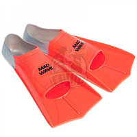 Ласты тренировочные укороченные Mad Wave Fins Training (оранжевый) (арт. M0747 10 07W)