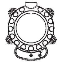 Печь-камин Plamen JULIA эмалированная (черная) глянцевая - фото 3 - id-p68328868