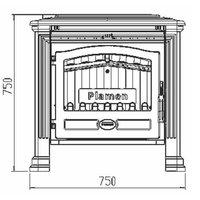 Печь-камин Plamen TENA TERMO - фото 2 - id-p68329795