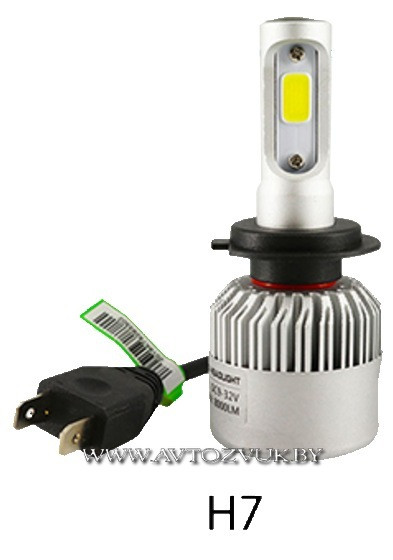 Светодиодная лампа H7 (комплект 2 шт) - фото 1 - id-p68330801