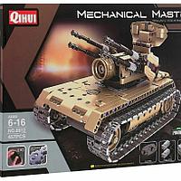 Радиоуправляемый конструктор Зенитный танк 8012, 457 деталей аналог Лего Техник