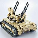 Радиоуправляемый конструктор Зенитный танк 8012, 457 деталей аналог Лего Техник, фото 3