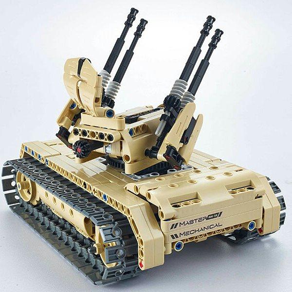 Радиоуправляемый конструктор Зенитный танк 8012, 457 деталей аналог Лего Техник - фото 3 - id-p68245683