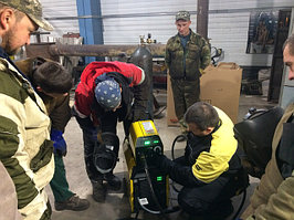 Выезд к клиенту 24.10.2017 с демонстрацией (ESAB WARRIOR , ESAB SENTINEL A50 , ESAB HEAVY DUTY BASIC)