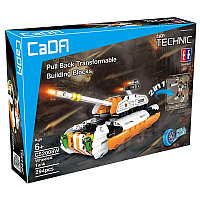 Конструктор CaDa C52008W Танк-трансформер 2-в-1, 294 дет. аналог Лего Техник
