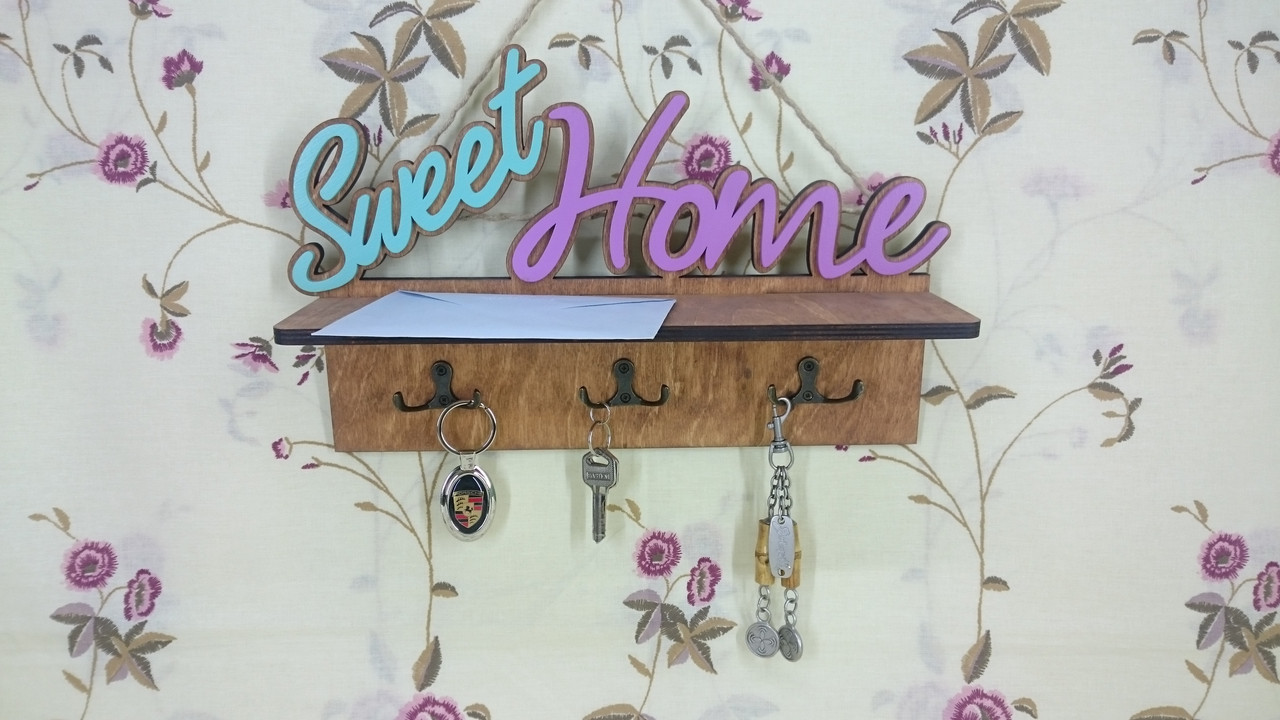 Ключница с полкой "Sweet Home" - фото 3 - id-p61902860