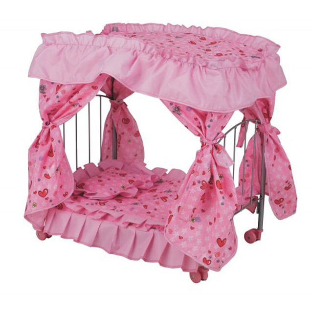 Кроватка для кукол на колёсиках Buggy Boom Loona 8891 - фото 1 - id-p68380692