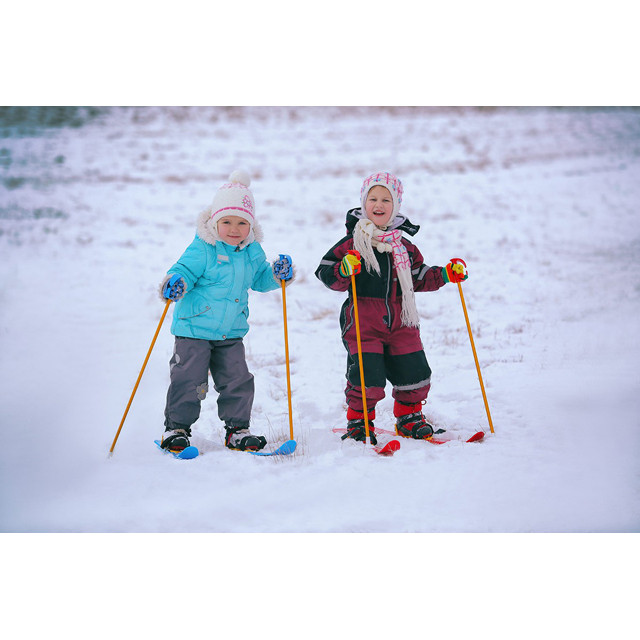 Лыжи с палками детские ТехноК 3350 (78 см) - фото 6 - id-p68382674