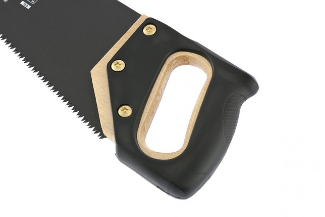 Ножовка по дереву, 550 мм, 7-8 TPI, зуб-3D, каленный зуб, тефлоновое покрытие, деревянная рукоятка. MATRIX, фото 2