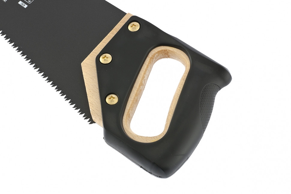 Ножовка по дереву, 550 мм, 7-8 TPI, зуб-3D, каленный зуб, тефлоновое покрытие, деревянная рукоятка. MATRIX - фото 3 - id-p68384746
