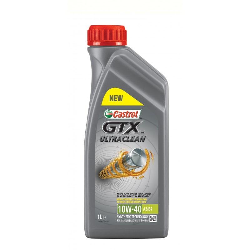 Моторное масло CASTROL 15A4DE GTX UltraClean 10W-40 A3/B4 1л - фото 1 - id-p68385364