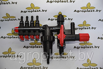 Регулятор распределитель для опрыскивателя на 4 секций