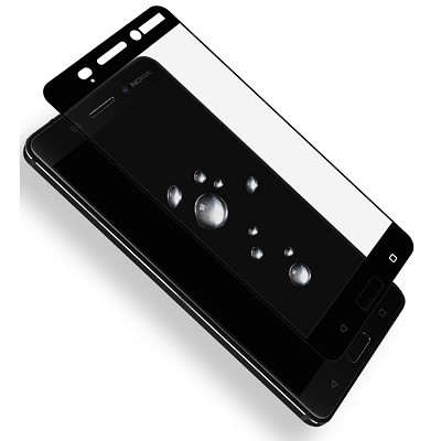 Защитное стекло Aiwo Full Screen Cover 0.33 mm Black для Nokia 3 - фото 4 - id-p68421929