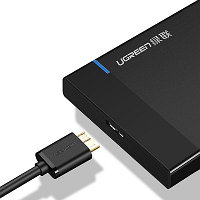 Дата-кабель USB для зарядки и синхронизации Ugreen USB - micro USB 3.0