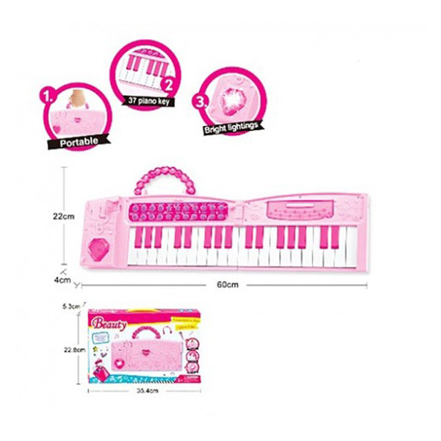 Синтезатор детский Beauty 102А с USB складной/сумка - фото 2 - id-p68439828