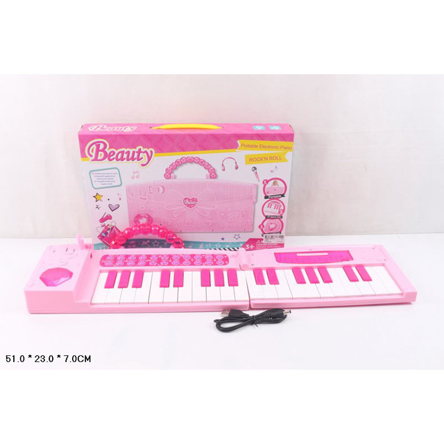 Синтезатор детский Beauty 102А с USB складной/сумка - фото 3 - id-p68439828