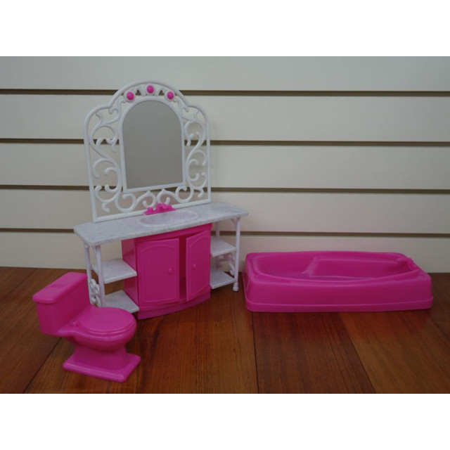 Мебель для кукол Gloria 94013 "Ванная комната" - фото 2 - id-p68441297